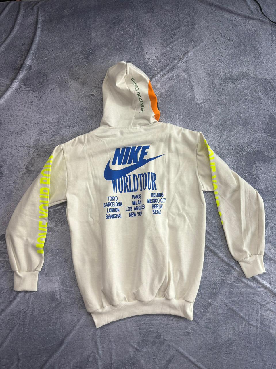 MOLETOM CANGURU  NIKE BRANCO