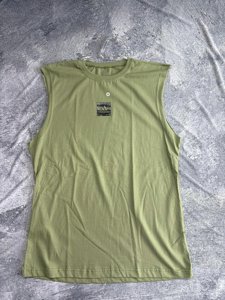 REGATA MACHÃO ADIDAS VERDE