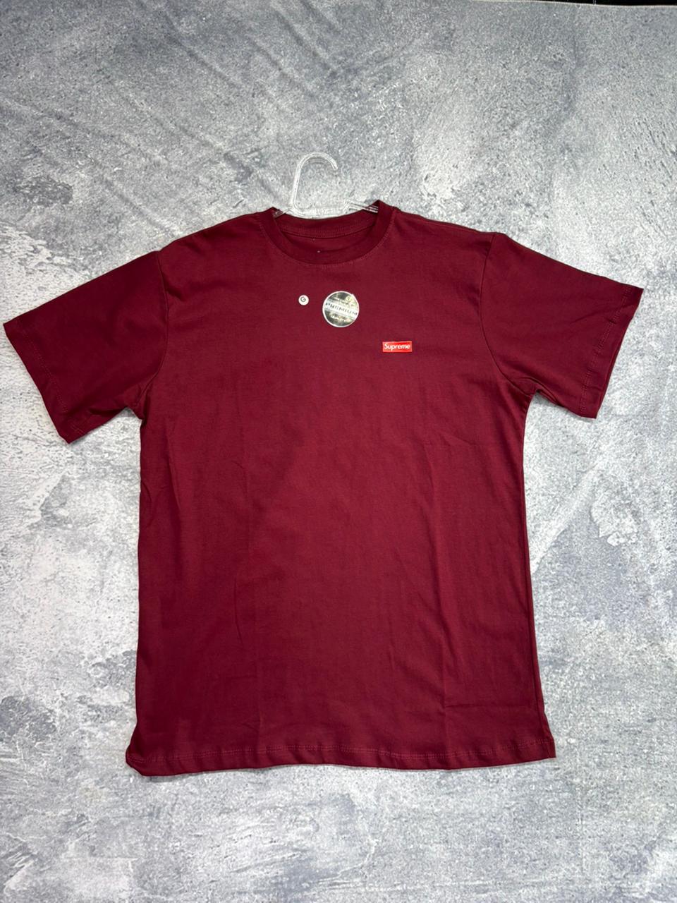 CAMISETA MALHA PREMIUM SUPREME • 30.1 PENTEADA \& LAVADA