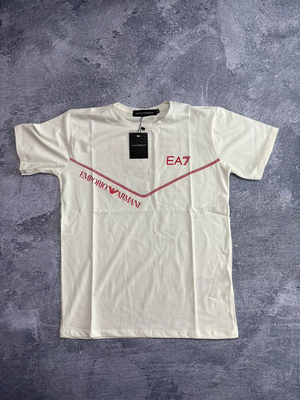 CAMISETAS DE GRIFE ARMANI, branca