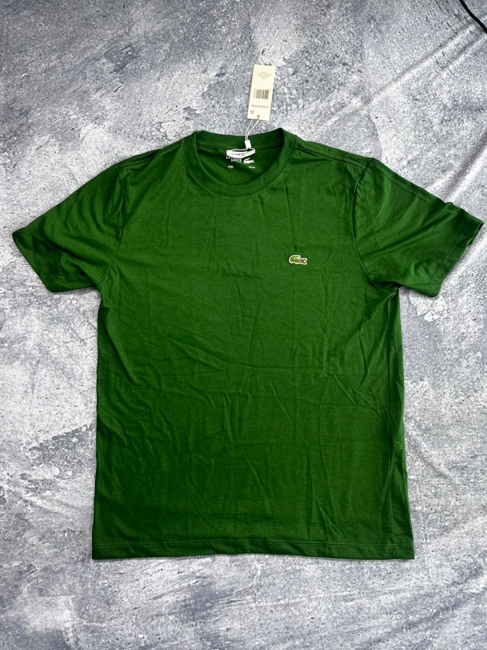 CAMISETAS 40.1 LACOSTE VERDE