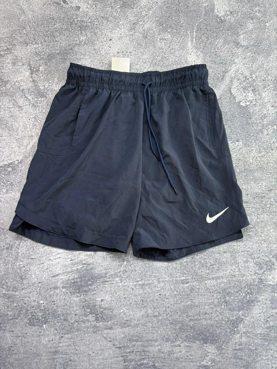 SHORT ELASTANO NIKE PREMIUM AZUL BASICO