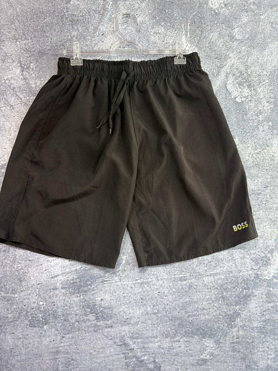 SHORT ELASTANO BASIC BOSS PRETO LONGO
