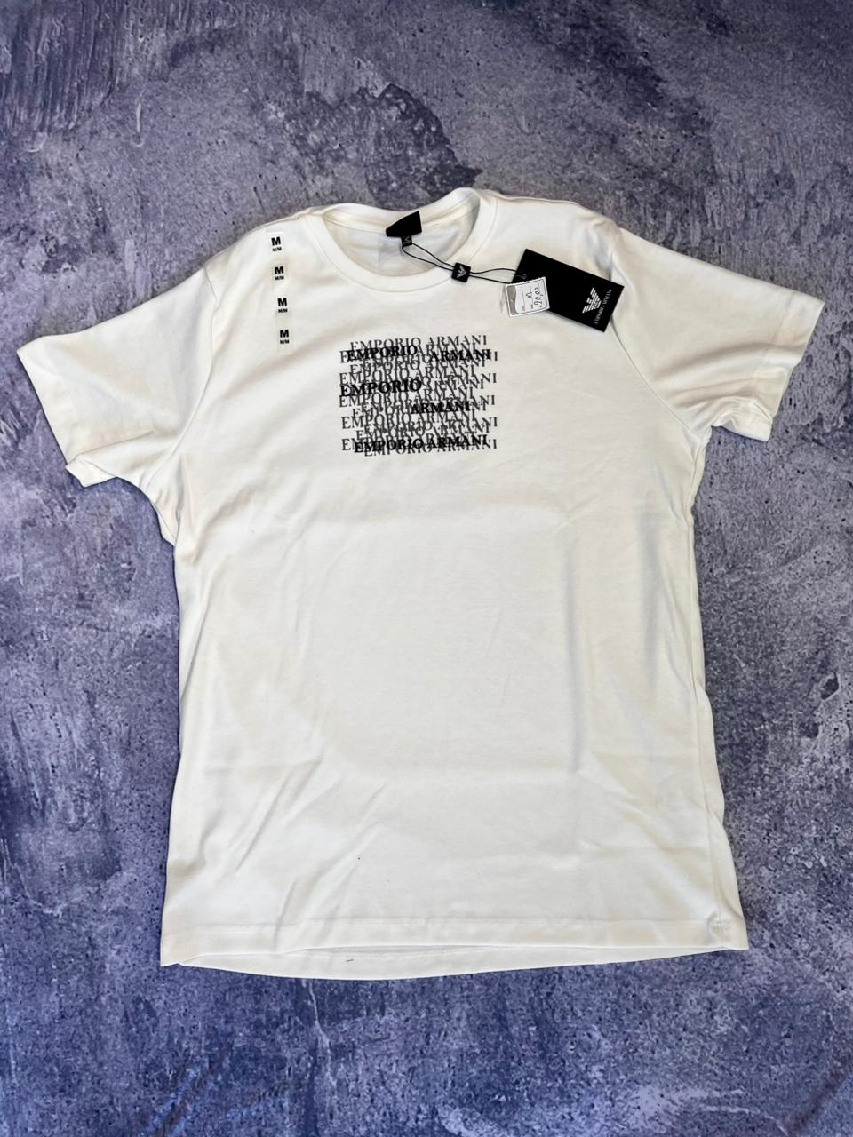 CAMISETA EGIPCIA ARMANI BRANCA