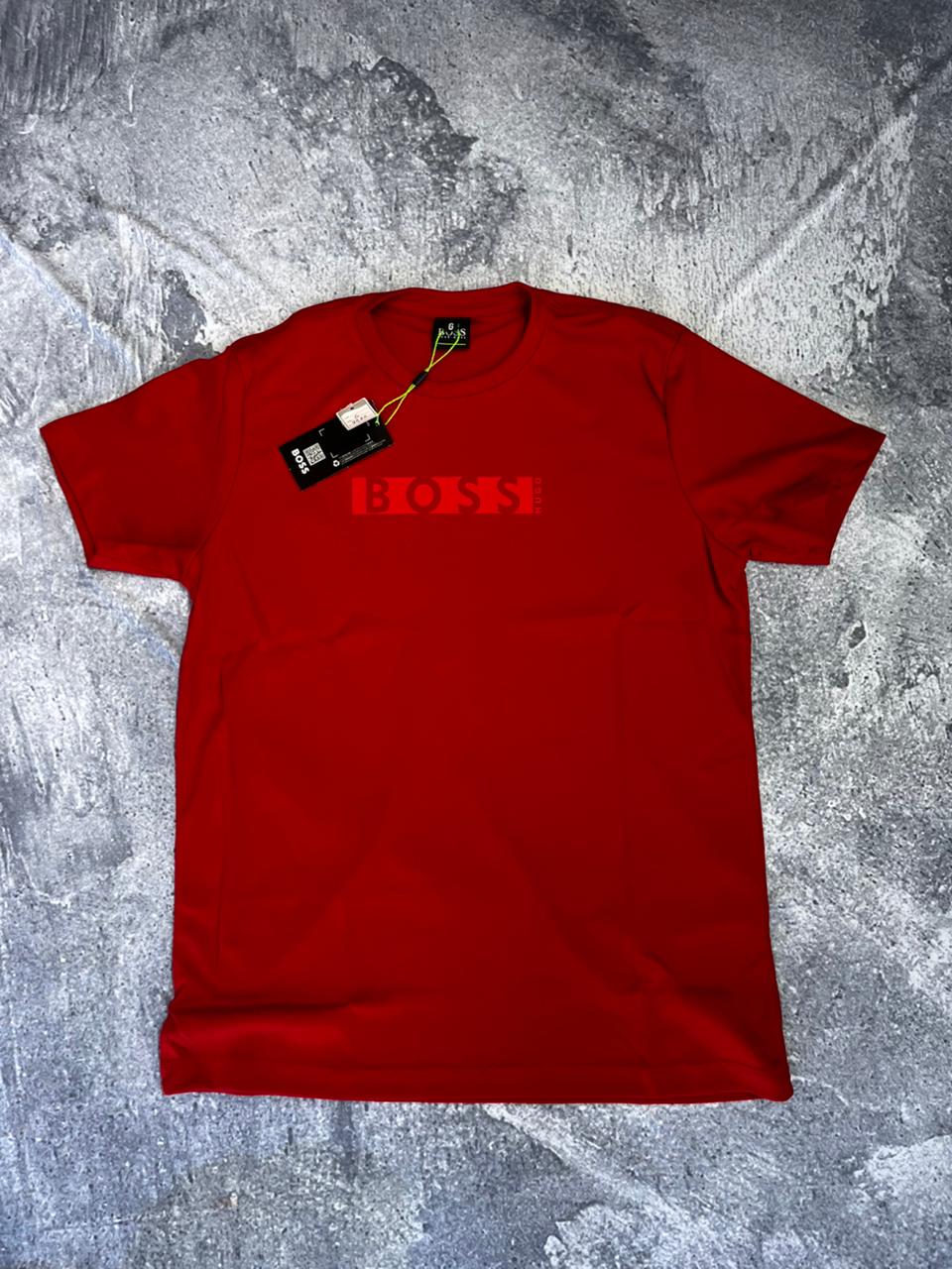 CAMISETA EGIPCIA BOSS VERMELHA