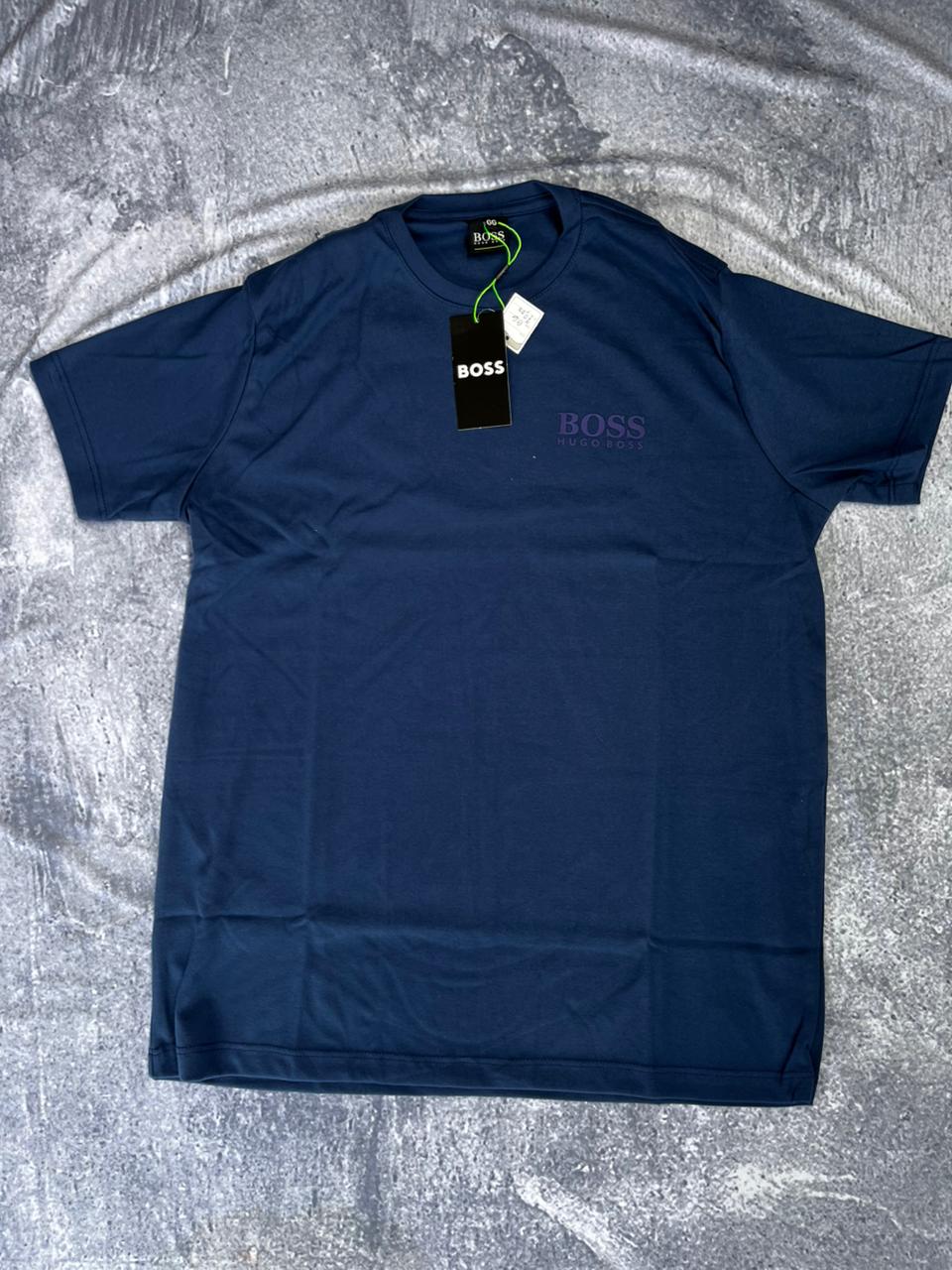 CAMISETA EGIPCIA BOSS AZUL