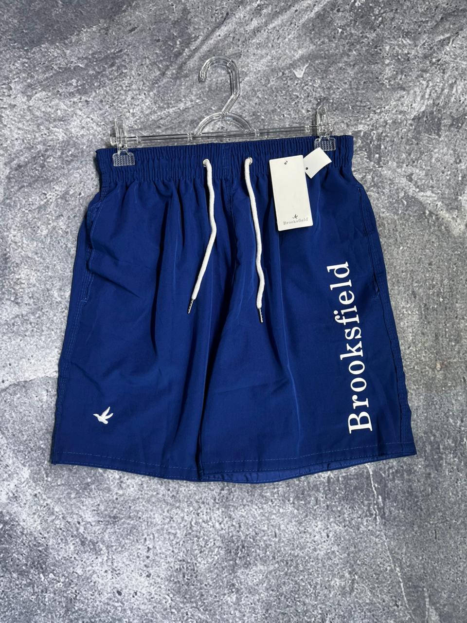 SHORT ELASTANO BROOKSFIELD AZUL