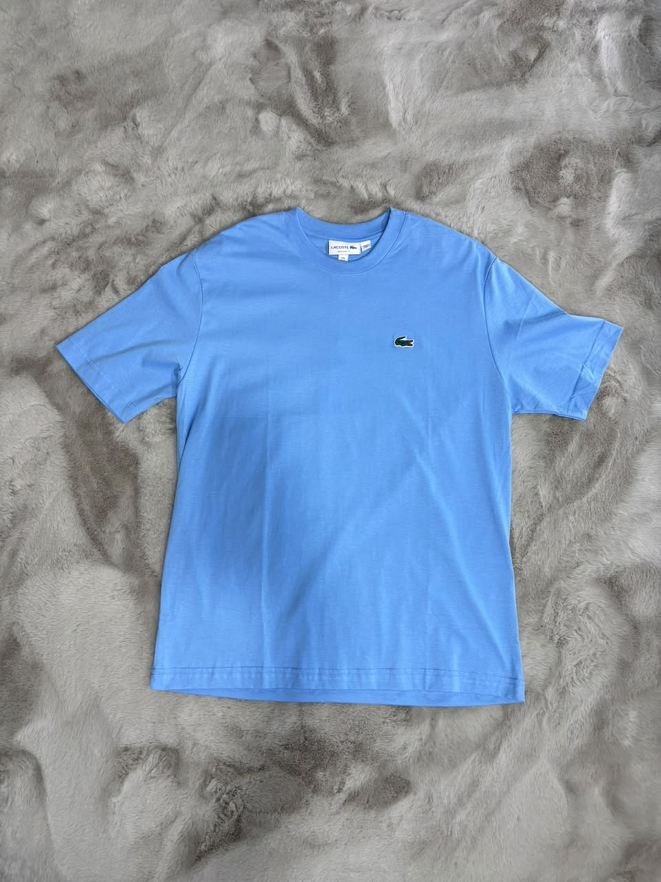 CAMISETA LACOSTE REGULAR FIT AZUL